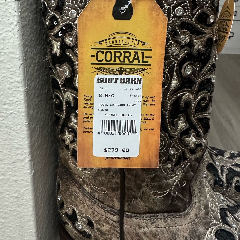 Brand new corral boots